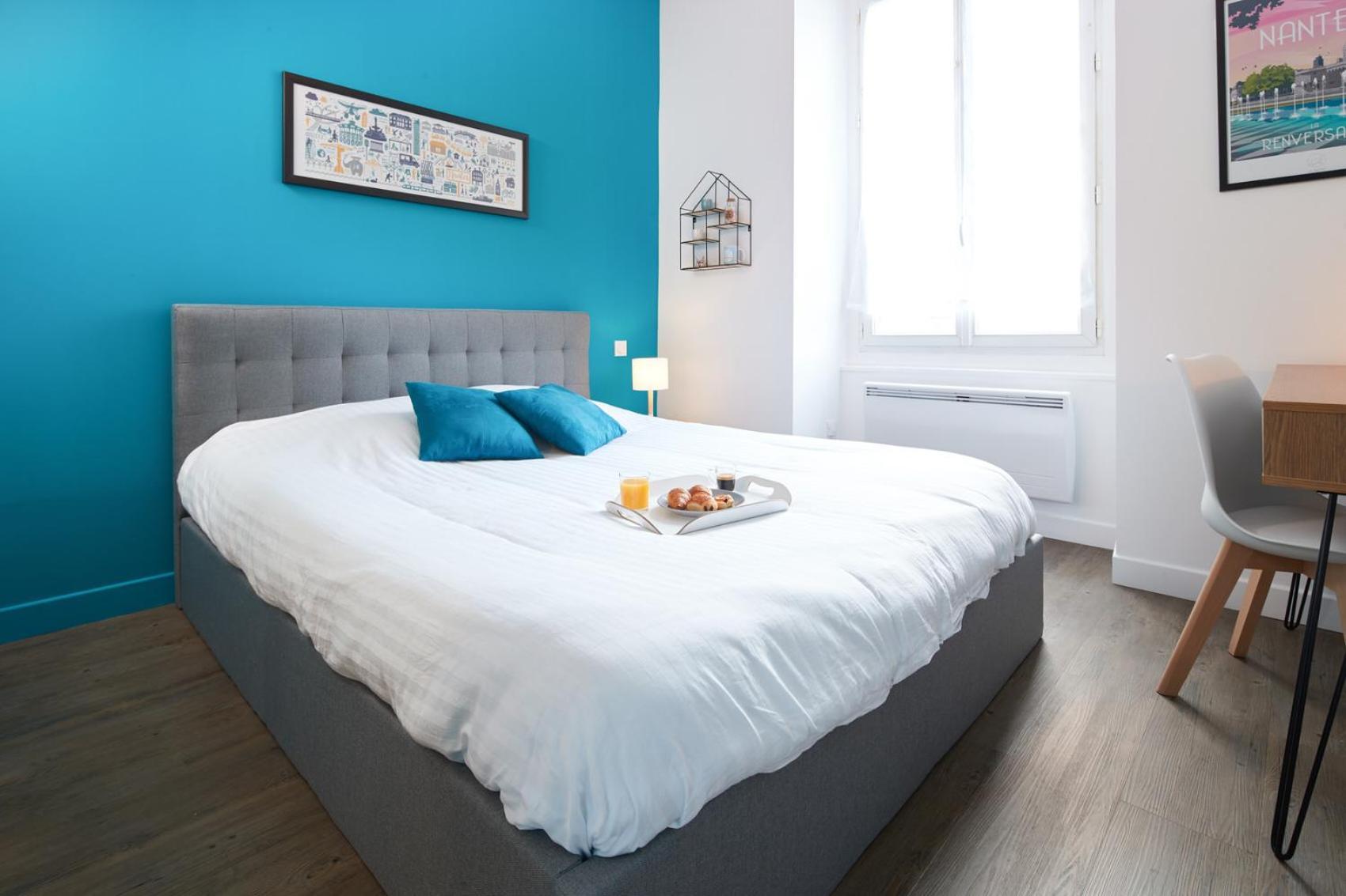 Le Bleu Nantais Daire Nantes Dış mekan fotoğraf